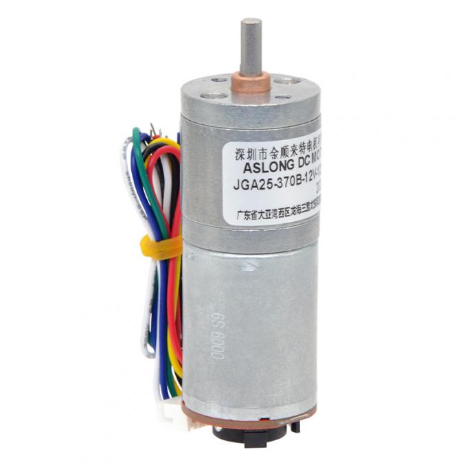 6v 12v 25mm Brushed DC Gear Motor Encoder JGA25-370B High Torque 25mm Brushed DC Gear Motor 18
