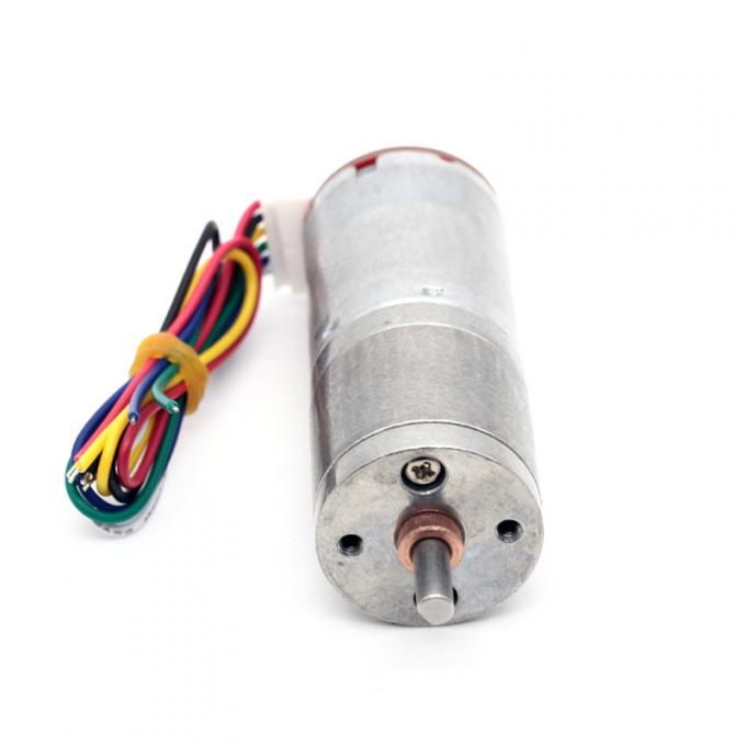 6v 12v 25mm Brushed DC Gear Motor Encoder JGA25-370B High Torque 25mm Brushed DC Gear Motor 19
