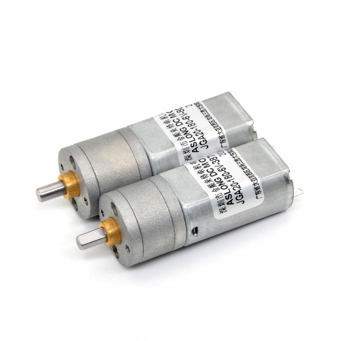 12V DC Reduction Micro Motor JGA20-180  Micro DC Reduction Motor Permanent Magnet Low Speed 8