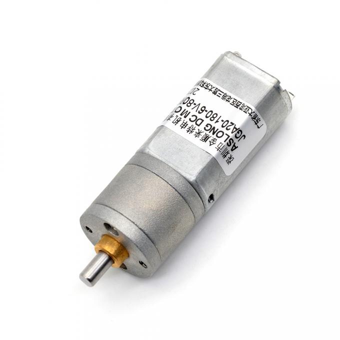 12V DC Reduction Micro Motor JGA20-180  Micro DC Reduction Motor Permanent Magnet Low Speed 11