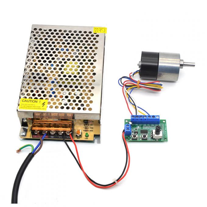 ASLONG DC Motor Brushless JGB37-3625 24V 7-960RPM 37mm 3625 DC Gear Motor High Torque Low Speed Brushless DC Motor 15