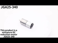 ASLONG JGA25-340 12V 17-1965RPM 25mm Micro DC Reduction Motor Small Power High Torque Supplier Dc Mo