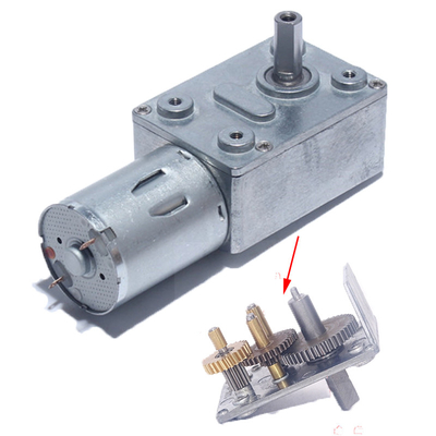JGY370 DC Gear Motor 6V 12V 24V Speed Reduce 6/10/18/40/90/150/210rpm PWM Controller Reverse Metal Gearbox Motor