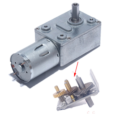 JGY370 DC Gear Motor 6V 12V 24V Speed Reduce 6/10/18/40/90/150/210rpm PWM Controller Reverse Metal Gearbox Motor