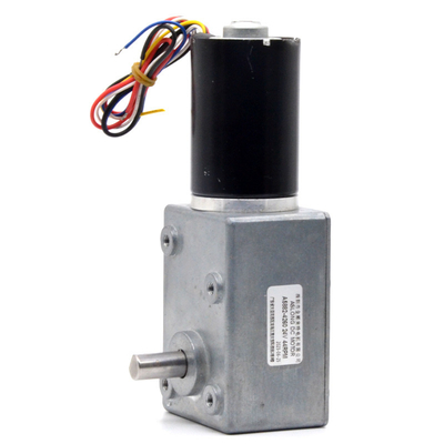 Aslong A5882-4260 24v 11-195rpm Turbine Worm Reduction Motor Dc Reduction Motor High Torque Low Speed Motor