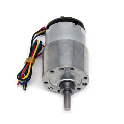 JGB37-520B High Torque Low Speed 520 Brush  Permanent Magnet Electric Motor DC Brushed Gearbox 37mm Motor