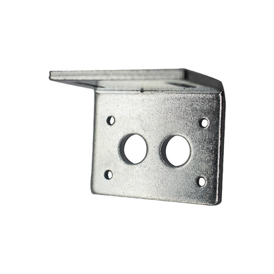 L Shaped DC Motor Accessories Metal Dc Motor Mounting Bracket For JGY370