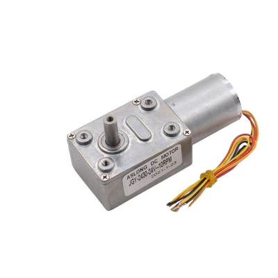 100rpm 12V 24V Worm BLDC Brushless DC Gear Motor With Encoder