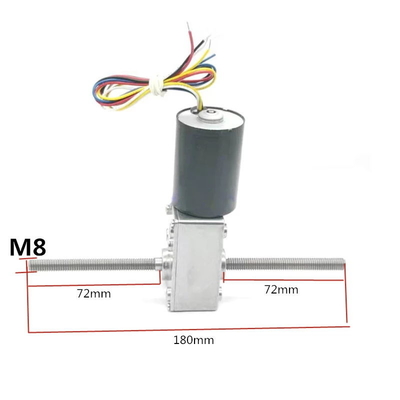 Worn Brushless DC Gear Motor Double Shaft DC 12V 24V Electric Motors BLDC