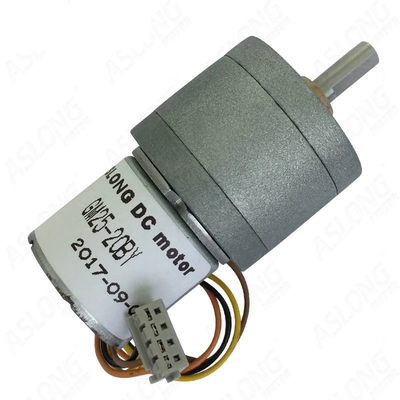 GM25 20BY DC Stepper Motors Reducer 2 Phase 4 Wire 23 Degree 12V 4mm DIA