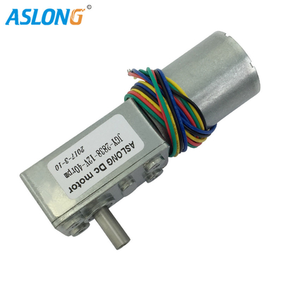 2838 Brushless DC Worm Gear Motors 12V High Torque With Hall Sensor