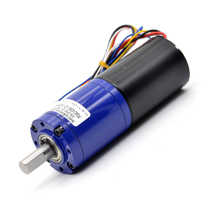 ASLONG PG424260 DC Brushless Gear Reduction Motor 24V 80