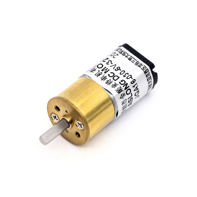 ASLONG JGA16030 15.5mm 6V 26800RPM DC Brushed Reduction Motor mini