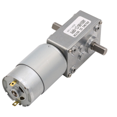 Double Shaft Length 15mm DC Gear Motor 12V 24V Speed Reduce 12rpm-470rpm