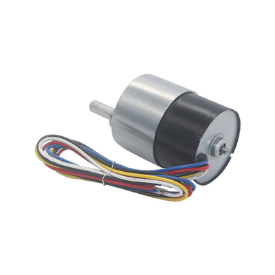 DC 12V 24V Brushless Geared Motor Low Speed 5-600RPM With Overcurrent Protection