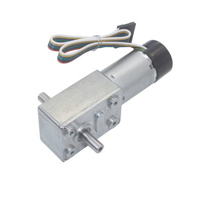 Micro DC Electric Double Shaft Worm Geared Motor 6V 12V 24V 6-150RPM