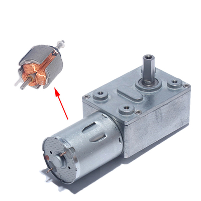 JGY370 DC Gear Motor 6V 12V 24V Speed Reduce 6/10/18/40/90/150/210rpm PWM Controller Reverse Metal Gearbox Motor