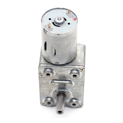 ASLONG JGY-370 37mm 6/12/24V Miniature DC Worm Gear Reducer Motor With Self-Locking Low-Speed Motor