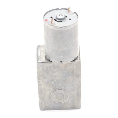 ASLONG JGY-370 37mm 6/12/24V Miniature DC Worm Gear Reducer Motor With Self-Locking Low-Speed Motor