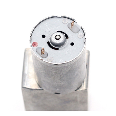 ASLONG JGY-370 37mm 6/12/24V Miniature DC Worm Gear Reducer Motor With Self-Locking Low-Speed Motor