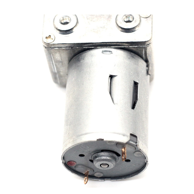 ASLONG JGY-370 37mm 6/12/24V Miniature DC Worm Gear Reducer Motor With Self-Locking Low-Speed Motor