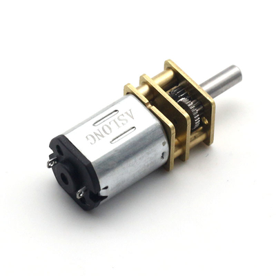 ASLONG JGA12-N20 12mm 6V 10-1500RPM Mini DC Gear Low Speed Motor 12v Dc Gear Motor D Shaft Dc Gear Motor 12v