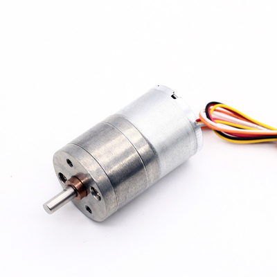 ASLONG JGA25-2418 25mm Brushless Reduction Motor 12/24V 8.5-1977RPM Micro DC Motor 12v Dc Gear Motor D Shaft