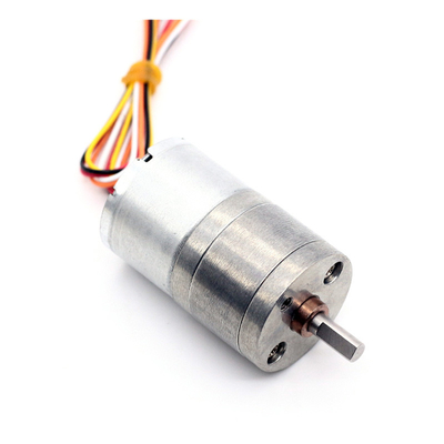 ASLONG JGA25-2418 25mm Brushless Reduction Motor 12/24V 8.5-1977RPM Micro DC Motor 12v Dc Gear Motor D Shaft