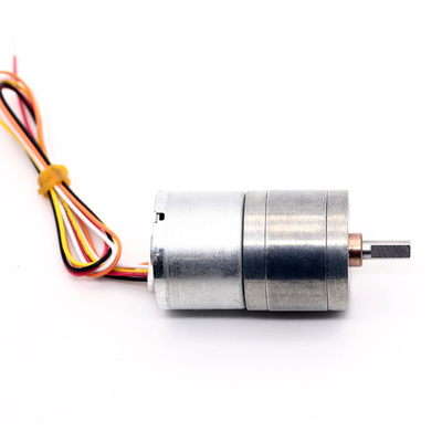 ASLONG JGA25-2418 25mm Brushless Reduction Motor 12/24V 8.5-1977RPM Micro DC Motor 12v Dc Gear Motor D Shaft