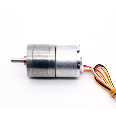 ASLONG JGA25-2418 25mm Brushless Reduction Motor 12/24V 8.5-1977RPM Micro DC Motor 12v Dc Gear Motor D Shaft