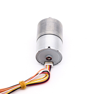 ASLONG JGA25-2418 25mm Brushless Reduction Motor 12/24V 8.5-1977RPM Micro DC Motor 12v Dc Gear Motor D Shaft