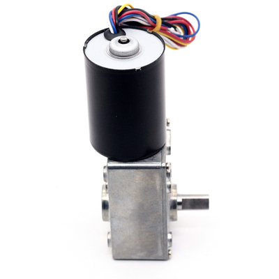 DC Brushless Motor Right Angle Motor A58-3650 24V 16-470RPM 58 * 40mm Worm Gear Brushless Reduction Motor