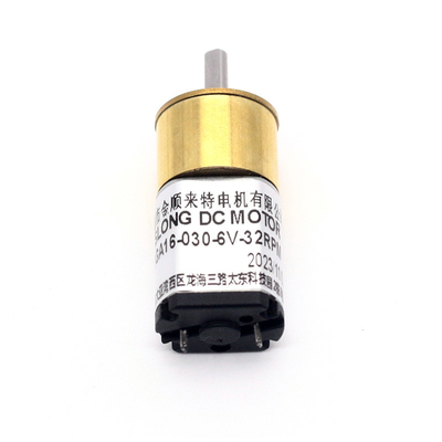 ASLONG JGA16-030 15.5mm 6V 26-800RPM DC Brushed Reduction Motor mini micro metal gear motor with dc motor gear