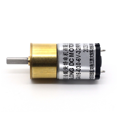 ASLONG JGA16-030 15.5mm 6V 26-800RPM DC Brushed Reduction Motor mini micro metal gear motor with dc motor gear