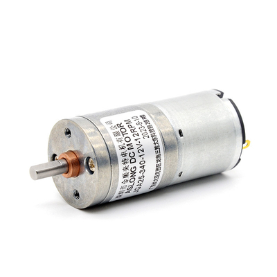 ASLONG 25mm Intelligent Robot Micro DC Reduction Motor JGA25-340 12V 16-1818RPM High Torque Micro Geared Dc Motor