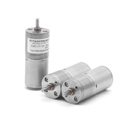 High Efficiency High Torque And Low Speed Motor 25mm JGA25-370 6/12/24V 6v 24V Miniature DC Reducer Motor