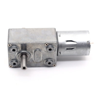 ASLONG JGY-370 6/12/24V 9-230RPM Self Locking Worm Gear Motor 370 Micro Metal Gear Motor Dual Axis DC Motor