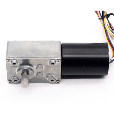 Micro Brushless DC Right Angle Motor A58-3650 Worm Gear Motor DC 24V 24v Dc Worm Gear Motor