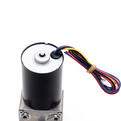 Micro Brushless DC Right Angle Motor A58-3650 Worm Gear Motor DC 24V 24v Dc Worm Gear Motor