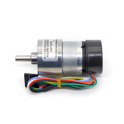 Hall Encoder DC Deceleration Motor With Rear Cover JGB37-520GB Dc Gear Motor 12v With Encoder Mini Dc Motor With Encoder