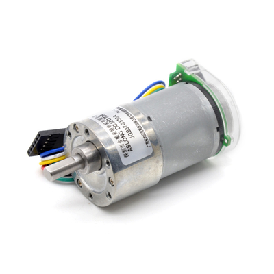 Micro DC Low-Speed Small Motor 12V/24V JGB37-3530A Optoelectronic Encoder Deceleration Motor 24v Dc Motor Encoder