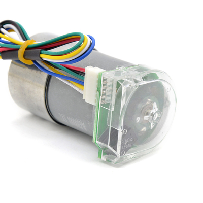 Micro DC Low-Speed Small Motor 12V/24V JGB37-3530A Optoelectronic Encoder Deceleration Motor 24v Dc Motor Encoder