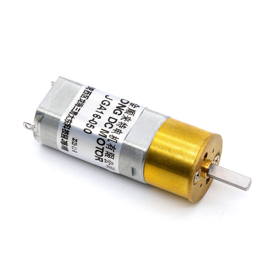 Brush mini dc motor JGA16-050 permanent magnet brushed dc motor  low speed brush electric dc gear motor