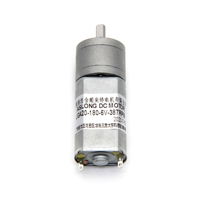 20mm Miniature DC Low-Speed Small Motor JGA20-180 6v 12v 20mm Small Dc Gear Motor Low Rpm Brush Dc Gear Motor