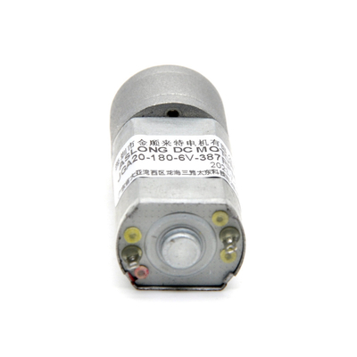 20mm Miniature DC Low-Speed Small Motor JGA20-180 6v 12v 20mm Small Dc Gear Motor Low Rpm Brush Dc Gear Motor