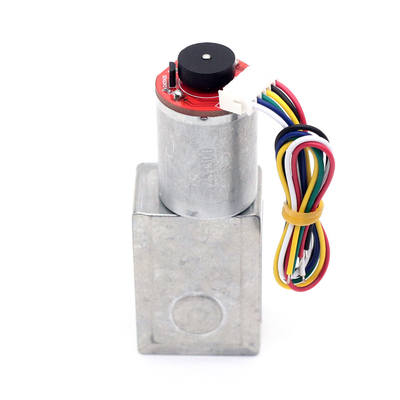 Worm Gear And Worm Encoder Deceleration Motor JGY-370B Dc Worm Gear Motor Encoder High Torque Geared Dc Motor 12v