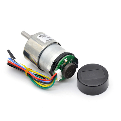 37mm Geared Dc Motor 12v Encoder Dc Motor JGB37-520GB Gear Reduction Dc Motor