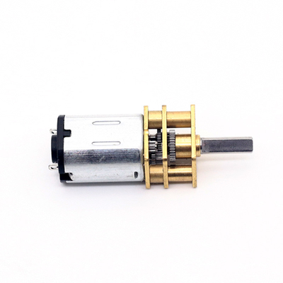 Small Electric Motor 6v Reduction Gearbox 210:1 DC Miniature All Metal Reduction Motor 6V 71RPM