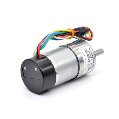 Dc Gear Motor With Large Torque Encoder JGB37-3530GB 24V 111RPM 1:90 24v Brush Gear Motor With Encoder