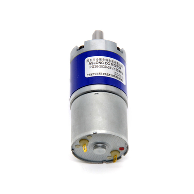 12v 36mm High Torque Low Rpm Planetary Dc Gear Motor PG36-3530 36mm Planetary Gearbox Reducer Brush 3530 Motor